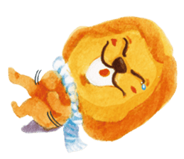 Poet-Lion sticker #8713187