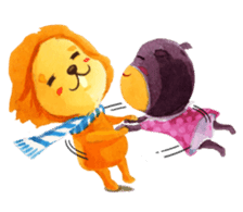 Poet-Lion sticker #8713201