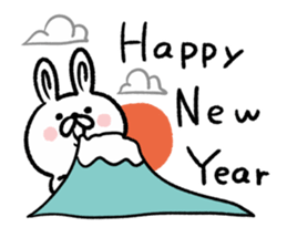 New Year Rabbit sticker #8713575