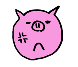 gokigen piglet sticker #8713736