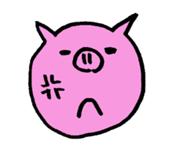 gokigen piglet sticker #8713736