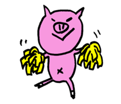 gokigen piglet sticker #8713748