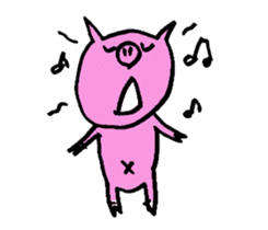 gokigen piglet sticker #8713753