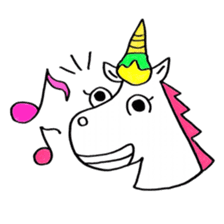 Hello Unicorn2 sticker #8713868