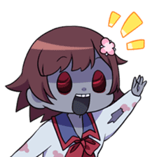 JK Zonbie"Furan chan" sticker #8714450