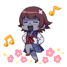 JK Zonbie"Furan chan" sticker #8714453