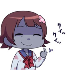 JK Zonbie"Furan chan" sticker #8714454