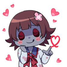 JK Zonbie"Furan chan" sticker #8714455