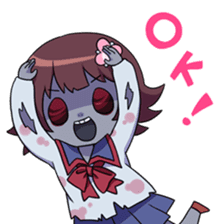 JK Zonbie"Furan chan" sticker #8714458