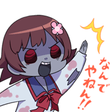 JK Zonbie"Furan chan" sticker #8714466