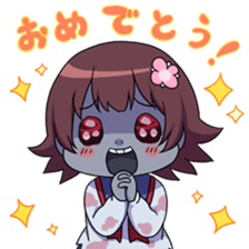 JK Zonbie"Furan chan" sticker #8714467
