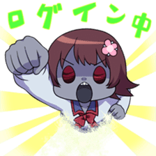 JK Zonbie"Furan chan" sticker #8714469