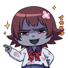 JK Zonbie"Furan chan" sticker #8714472