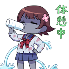 JK Zonbie"Furan chan" sticker #8714473