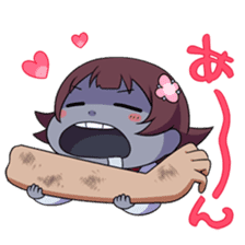 JK Zonbie"Furan chan" sticker #8714481