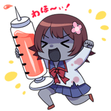 JK Zonbie"Furan chan" sticker #8714482