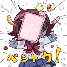 JK Zonbie"Furan chan" sticker #8714483