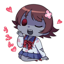 JK Zonbie"Furan chan" sticker #8714487