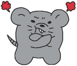 Daily oriental Zodiac[mouse] sticker #8714499