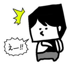 The housewife who did a square face sticker #8714984