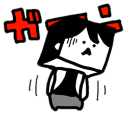 The housewife who did a square face sticker #8714987