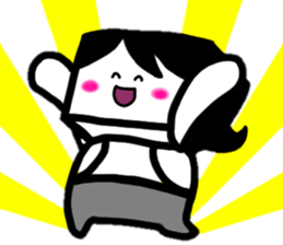 The housewife who did a square face sticker #8714992