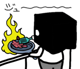 The housewife who did a square face sticker #8715007