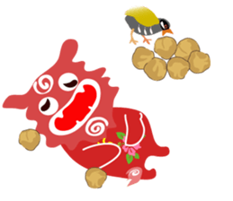 Guardian god Si-sa- sticker #8715598