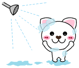 Big ears cat sticker #8715966