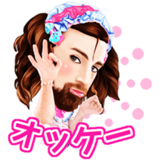 Ladybeard Sticker sticker #8716010