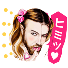 Ladybeard Sticker sticker #8716019
