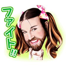 Ladybeard Sticker sticker #8716021