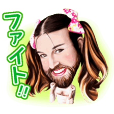 Ladybeard Sticker sticker #8716021