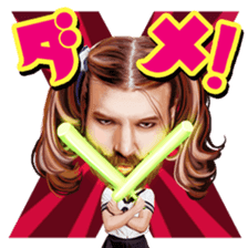 Ladybeard Sticker sticker #8716027