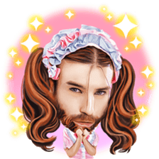 Ladybeard Sticker sticker #8716028