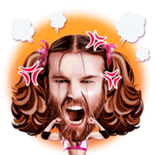 Ladybeard Sticker sticker #8716029