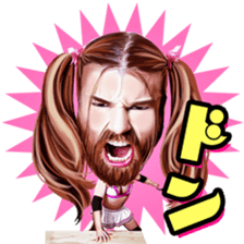 Ladybeard Sticker sticker #8716032
