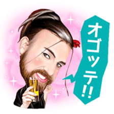Ladybeard Sticker sticker #8716039