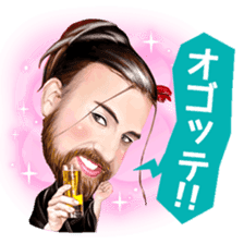 Ladybeard Sticker sticker #8716039