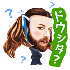 Ladybeard Sticker sticker #8716041