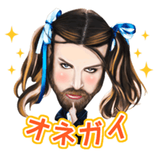 Ladybeard Sticker sticker #8716045