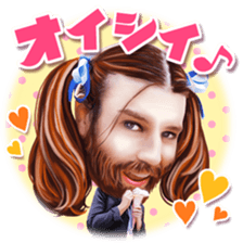 Ladybeard Sticker sticker #8716048