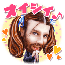 Ladybeard Sticker sticker #8716048