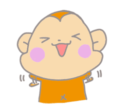 It's a sticker of the monkey sticker #8716077