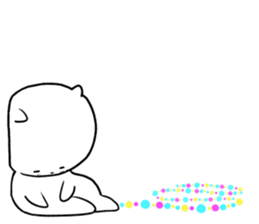 illmination cat sticker #8716169