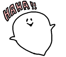 balloon ghost 6 sticker #8716296