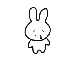 Fun rabbit sticker #8716381