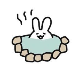 Fun rabbit sticker #8716404
