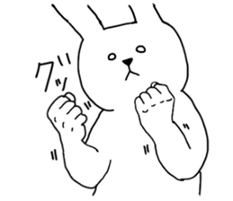 Gesture animal sticker #8716636