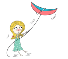 Stubborn girl sticker #8716833